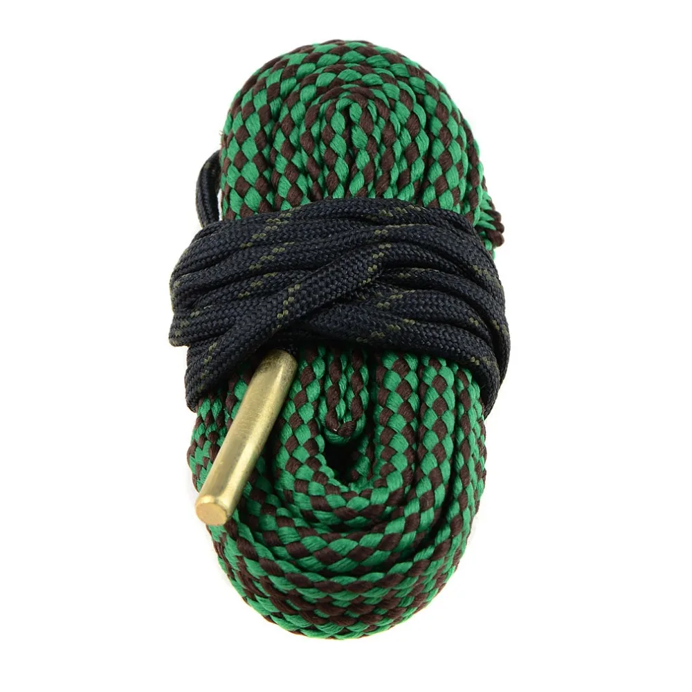 Пистолет/ружье для чистки. 22 Cal .223 5 56 мм Boresnake Cleaner Gun Green Rifle Cleaning Bore Snake высокое