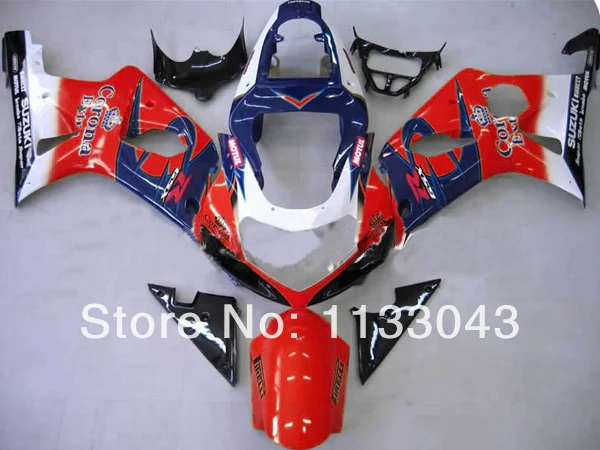 100% Fit injection красный синий Corona обтекатель комплект для SUZUKI GSX-R1000 GSXR1000 GSX R1000 GSXR 1000 K2 K1