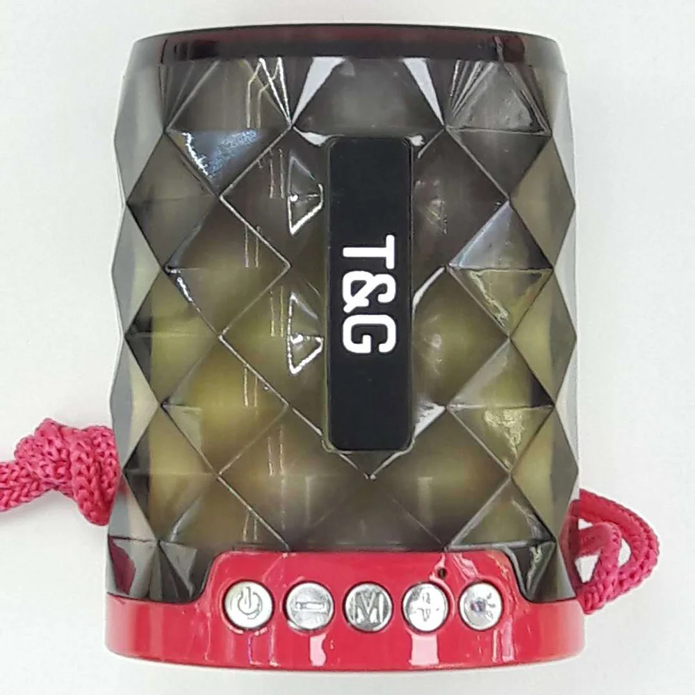 Миниатюрный Bluetooth-динамик со светодиодсветильник портативный беспроводной