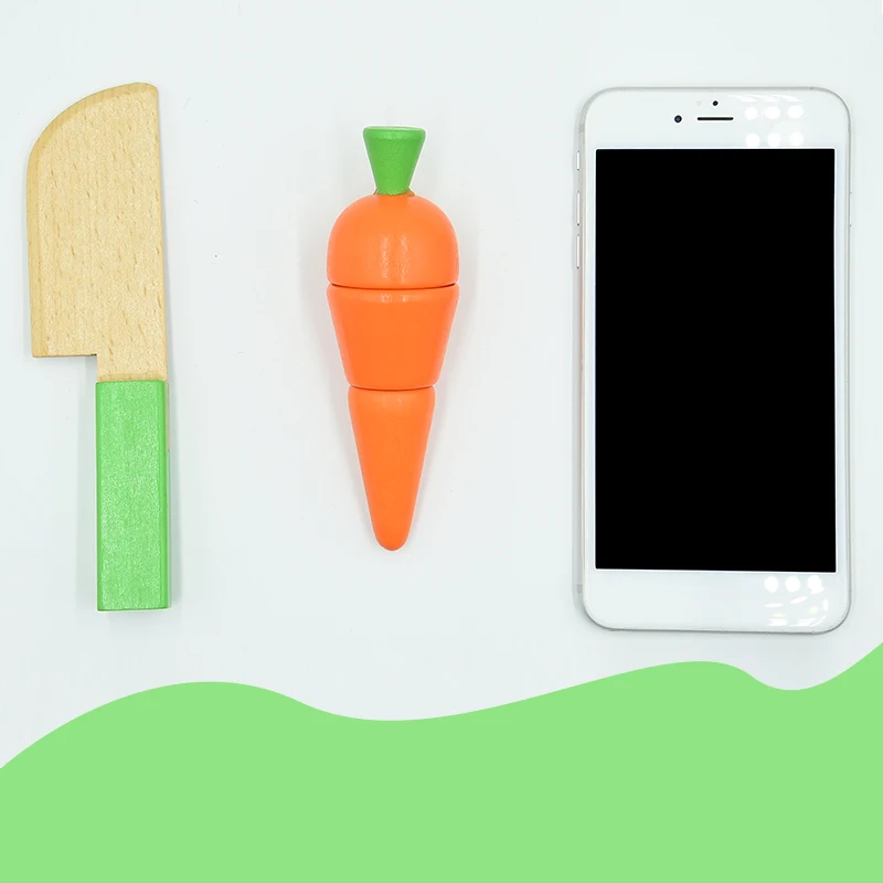Rosana детские деревянные кухонные игрушки магнит ролевые игры мини еда фрукты овощи резка игрушки аксессуары дом игрушка для детей
