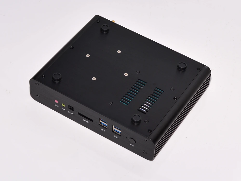 [5Gen Broadwell cpu] Win10 Мини ПК i7 Barebone Intel Nuc Безвентиляторный Компьютер Core i7 5557U graphics Iris 6100 4K HD HTPC