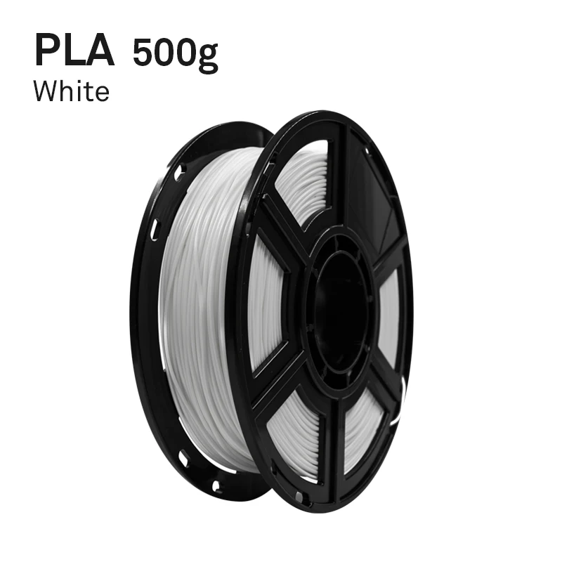 Нить Flashforge PLA 0,5 кг для искателя приключений 3, искателя, Dreamer, Inventor serial - Цвет: PLA 0.5 white