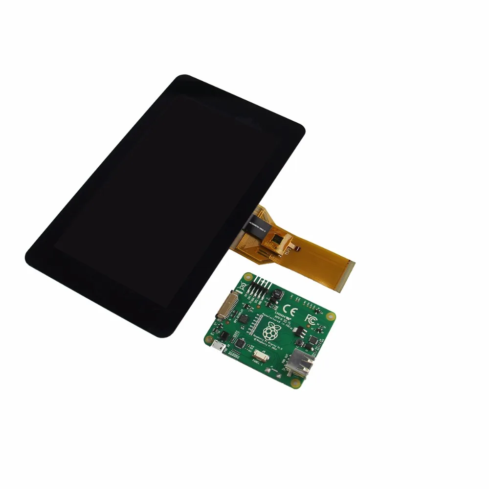Raspberry Pi 3 Model B + Plus/3B официальный 7 дюймов TFT lcd сенсорный экран монитор дисплей