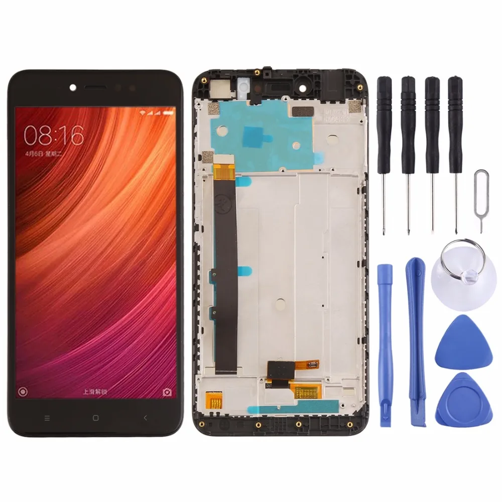 

LCD Screen and Digitizer Full Assembly with Frame for Xiaomi Redmi Note 5A Prime / Remdi Y1