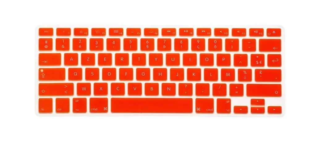 Французская Силиконовая накладка на клавиатуру США для Apple macbook Air Pro Retina 13 15 17 до