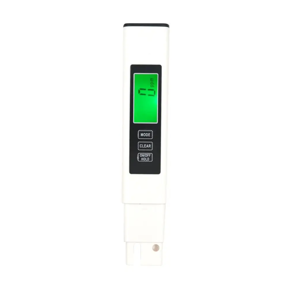 EC meter Цифровой измеритель температуры TDS EC ручной измеритель качества воды для вина аквариум бассейн ручка тестер инструмент Скидка 40 - Цвет: EC meter