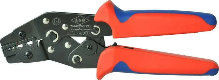 DN 02WF2C ручные обжимные инструменты Φ для обжима проводов наконечников и
