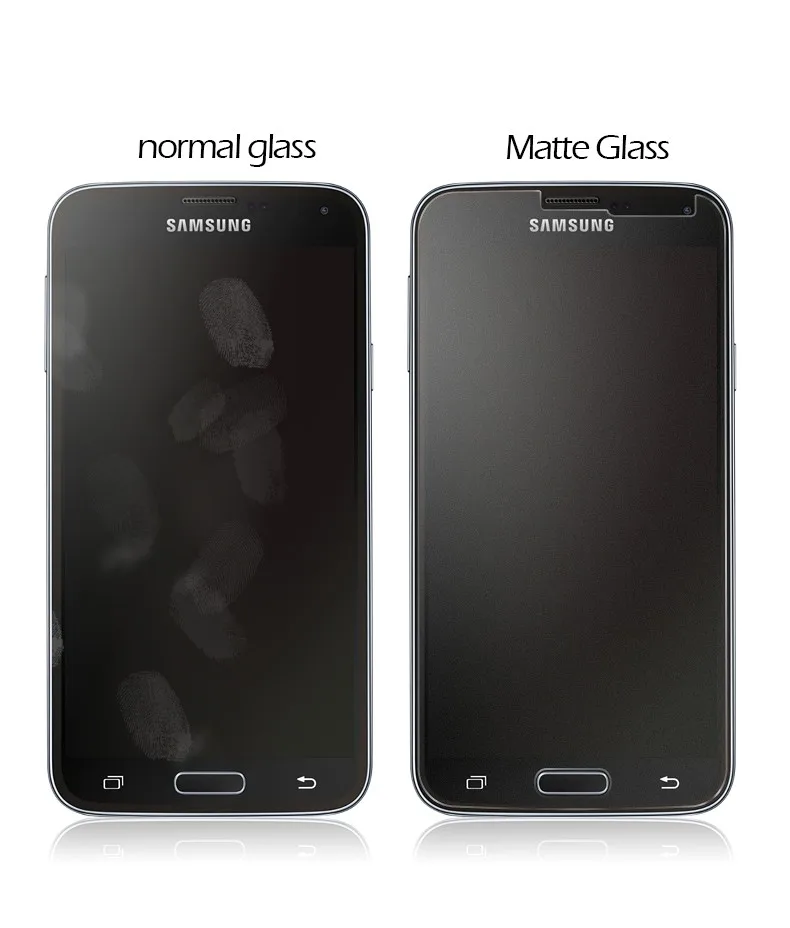 Закаленное стекло для защиты экрана для samsung Galaxy A5 A7 A8 J1 J5 J7 J510 J710 Матовая Антибликовая матовая пленка без отпечатков пальцев