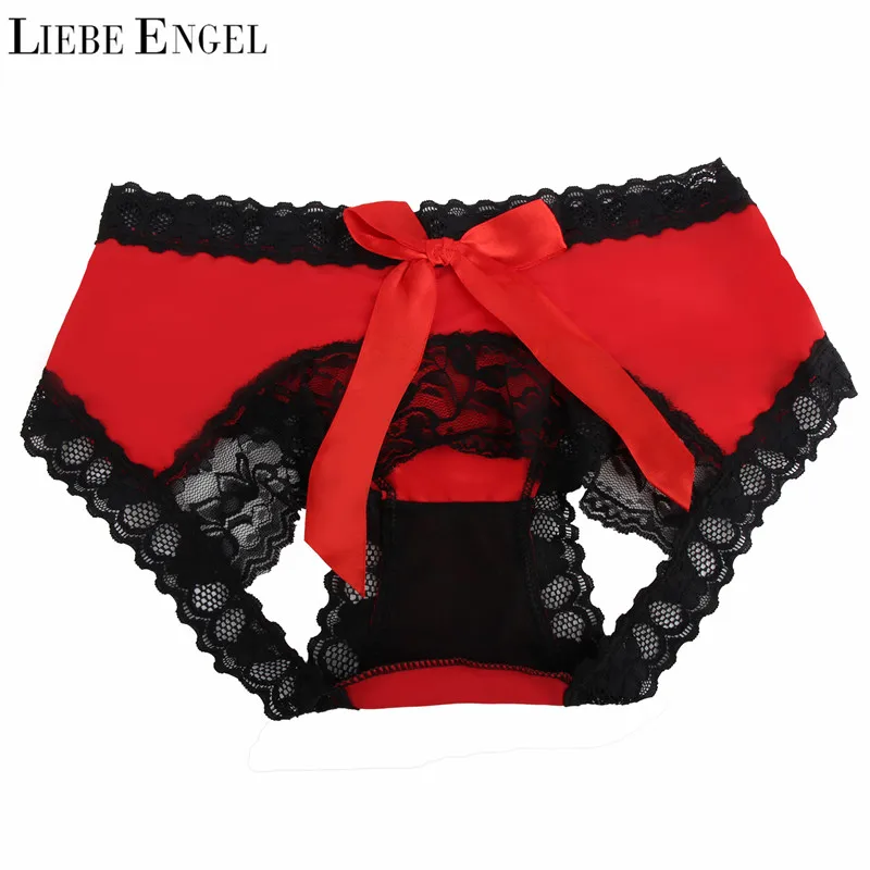 Сексуальное нижнее белье женские кружевные трусики с низкой талией стринги