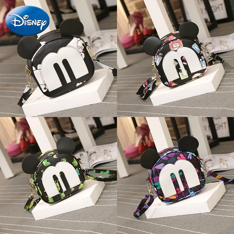 Disney сумки Минни Микки женские милые дети посыльного детей сумка через плечо мини