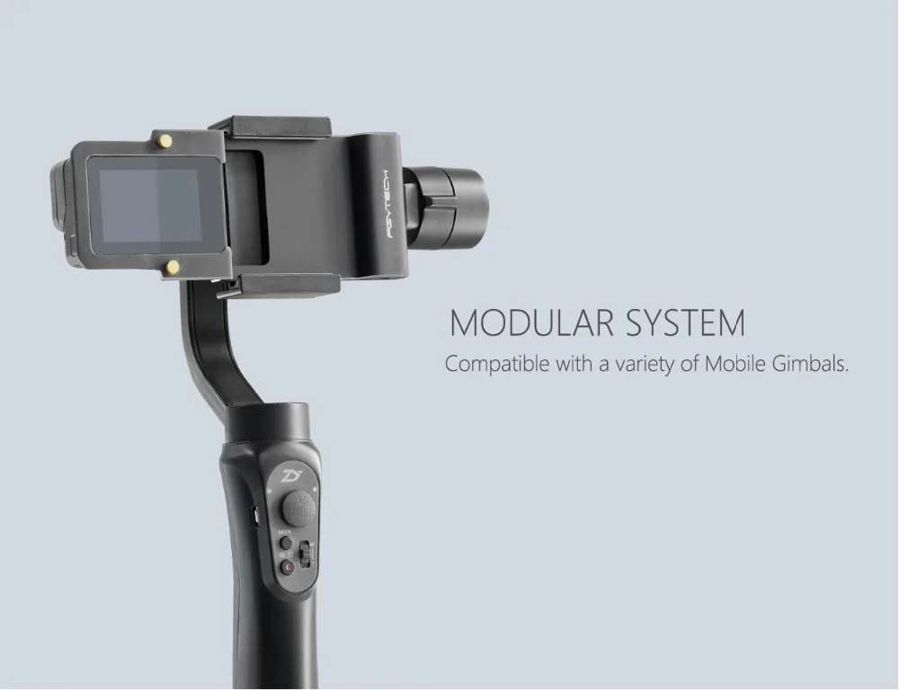 PGYTECH Gopro адаптер для DJI Osmo Mobile 2 стабилизатор Zhiyun Smooth 4 Gimbal XiaoYi 4K крепление для камеры аксессуары