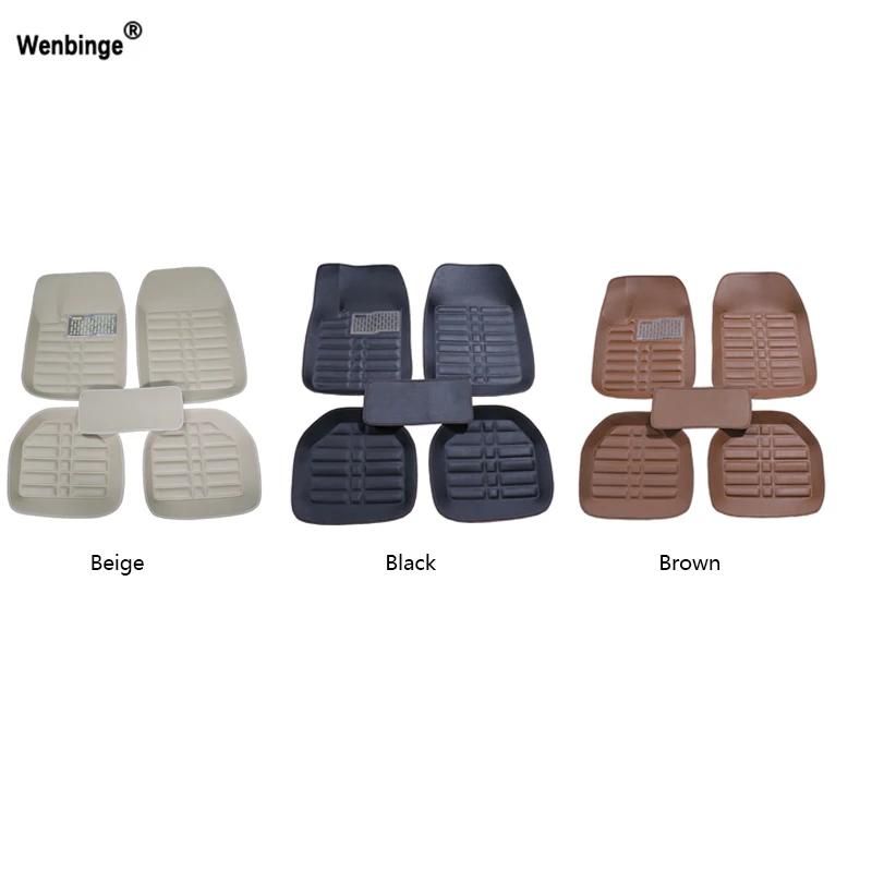 Wenbinge Universal car floor mat For Mercedes Benz w211 cla w212 e-classe gla w176 glk w245 gle a180 accessories styling |