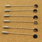 Металлическая филигранная брошь с родиевым покрытием, 6 см, 10 см