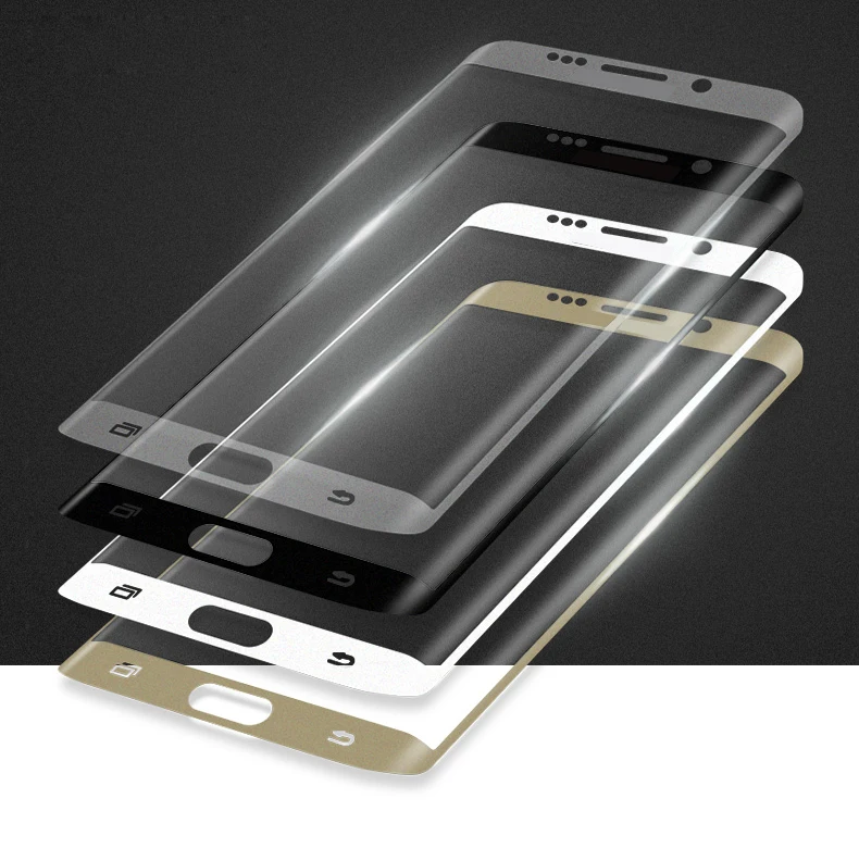 Высокое качество для Samsung S6 S7 Edge S8 S9 Plus Note 8 9 0 26 мм 9H изогнутое закаленное стекло 3D