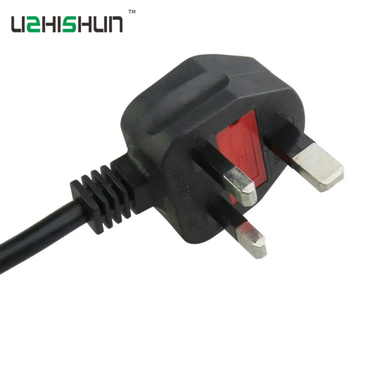 AC Мощность Шнур кабель с Великобританией PC разъем зарядного устройства и ноутбук