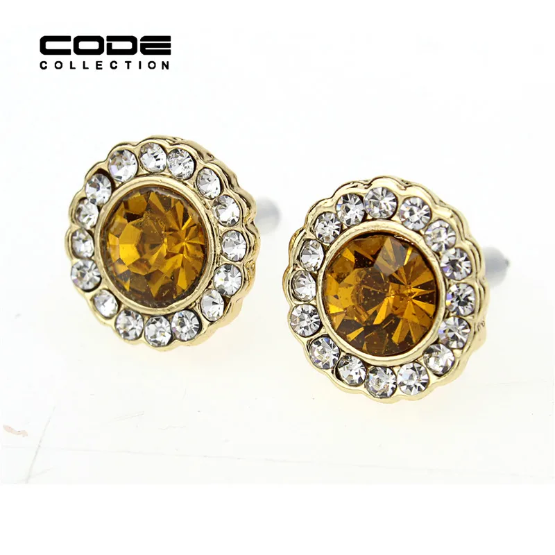 5 пар/компл. подражать Стразы Стад Серьги для женщин марки бринсос серьги с