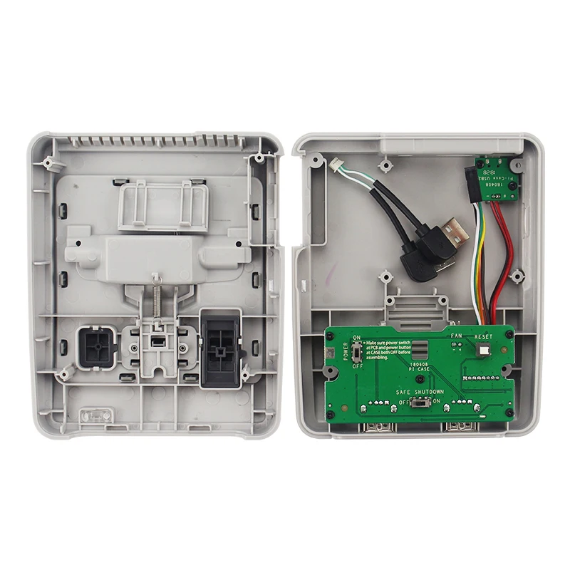 Retroflag SUPERPi CASE J безопасный перезапуск корпуса + 2 геймпада 32 ГБ sd карта HDMI 3A адаптер