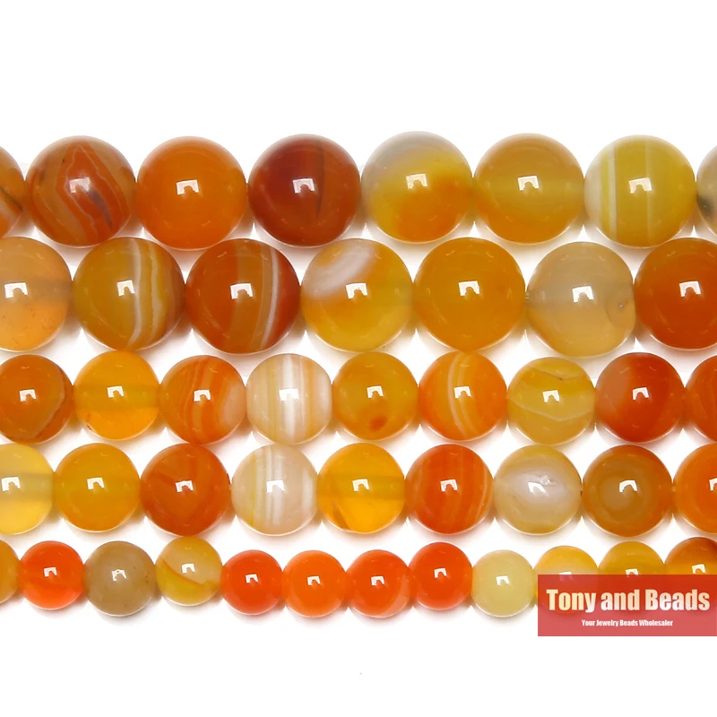 Круглые бусины из агата с натуральными апельсинами 6 8 10 12 мм|loose beads|beads free shippingfor