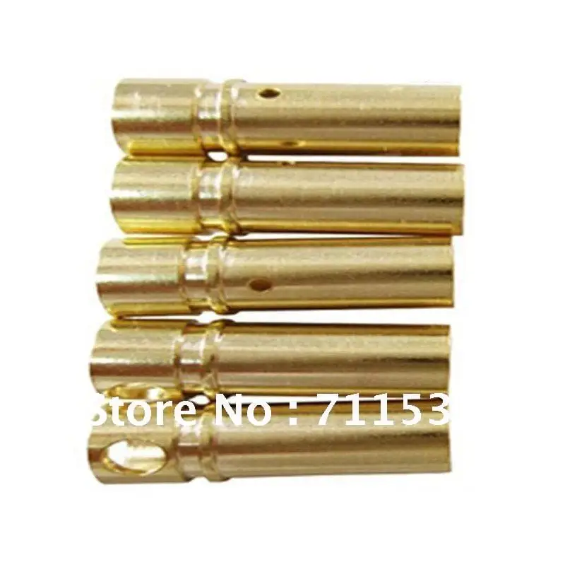 10 пар позолоченный 3 5 мм пуленепробиваемый разъем/штекер банана для аккумулятора