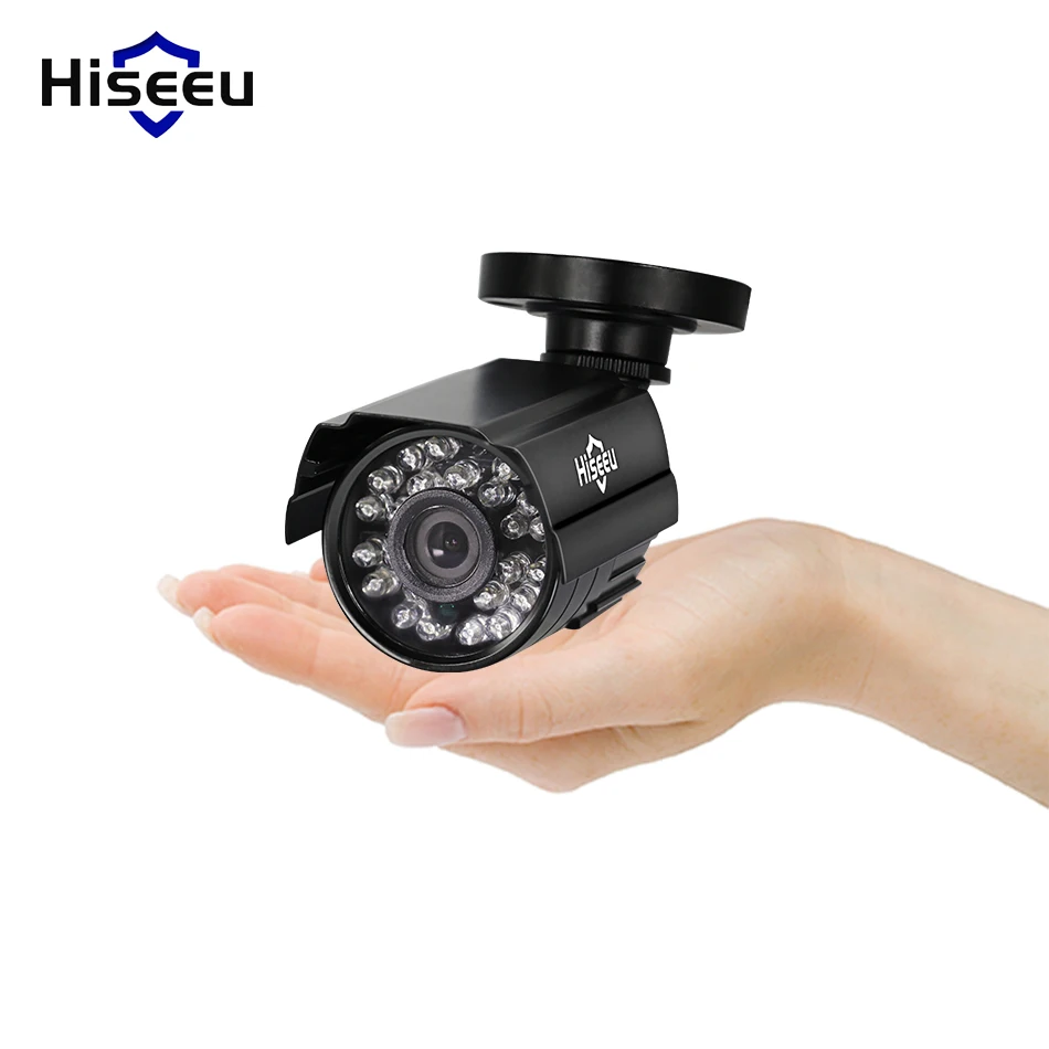 Hiseeu 720 P мини IP Камера безопасности пули cctv Indoor/Outdoor ИК Ночное видение P2P 1.0MP ONVIF 2.0