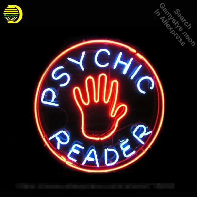 Psychic Reader неоновая вывеска для организаций и магазинов лампа знак реального