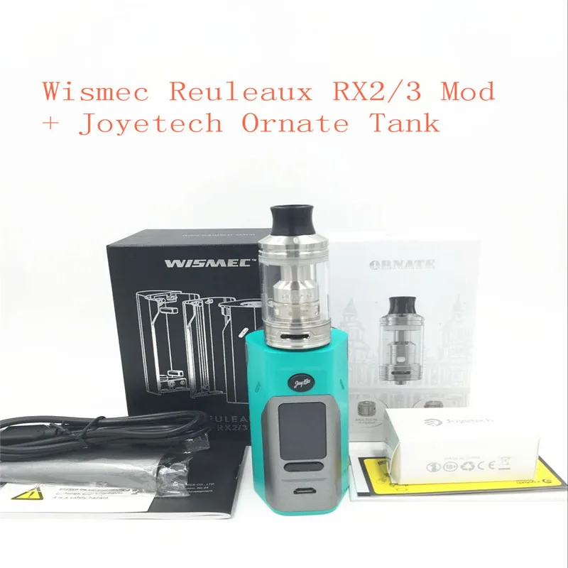 Электронная сигарета WISMEC RX2/3 MOD kit для аккумуляторов 18650 Комбинации CLTANK. Orante танк.