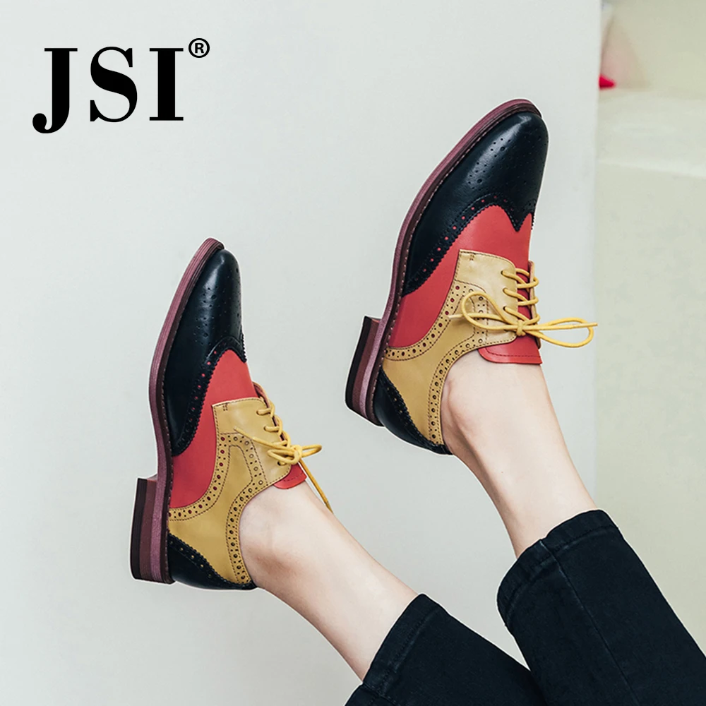 JSI/Новинка 2019 года сезон весна Высококачественная женская повседневная обувь из