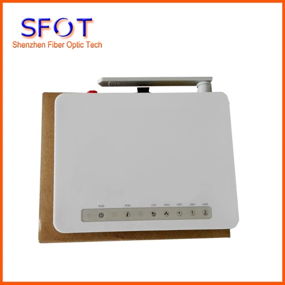 Сетевые роутеры телекоммуникационное оборудование SFOT 2307 (2 + wifi) GPON ONT/HGU