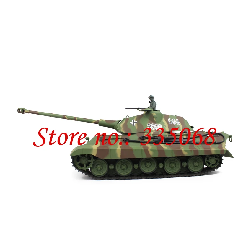 HENG LONG 3888/3888-1 static model tank German King Tiger 1/16 spare parts No. Plastic shell without electronic set | Игрушки и хобби