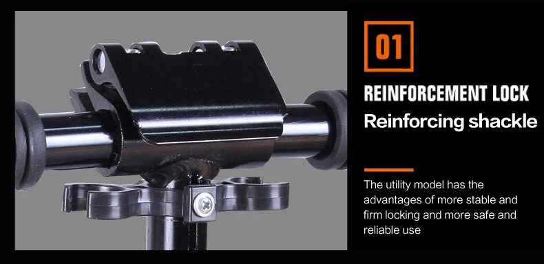 Самокат складной для взрослых и детей 2 колеса из искусственной кожи амортизация