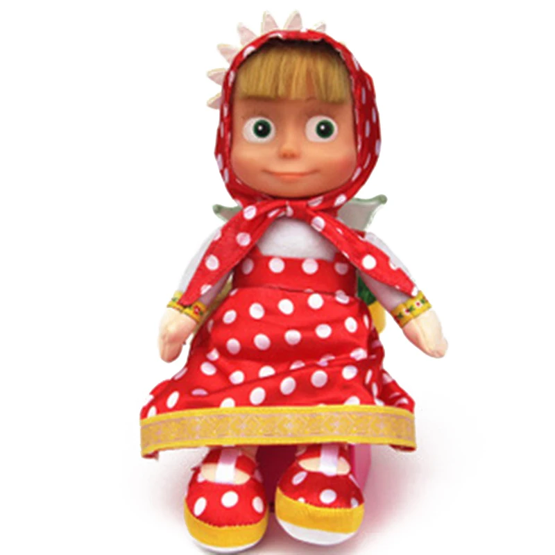 New Arrival Super Cute 26cm Masa Plush Toys Bear Stuffed Doll Kids Children Gifts Baby | Игрушки и хобби