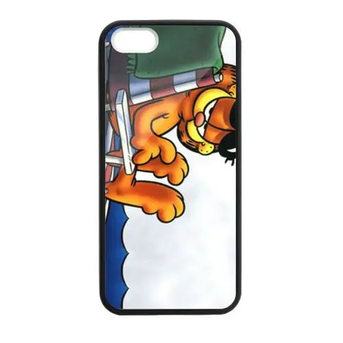 for Iphone5/5s Case Thin Flexible Plastic Garfield Inspirational Quote|case roller|phone c5phone buzzer |