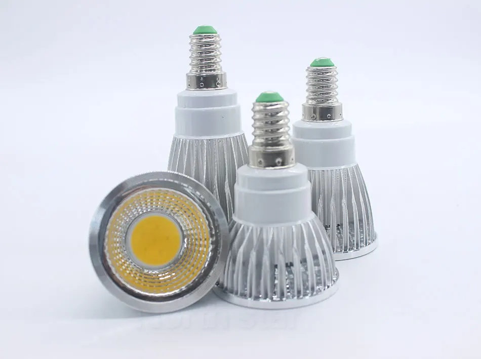 Светодиодный cob Светодиодный прожектор 9 Вт, 12 Вт, 15 Вт, AC85~ 265 V E27 E14 GU10 MR16 12 V светодиодный лампы warmwhite COB светодиодный лампы света лампочки