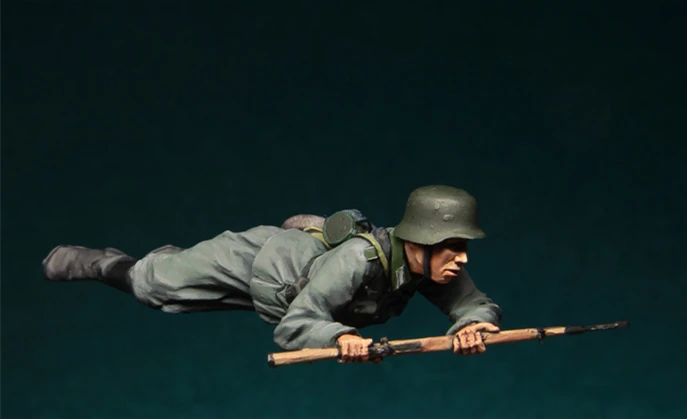 1/35 набор моделей фигурок из смолы немецкая пехота Второй мировой войны в