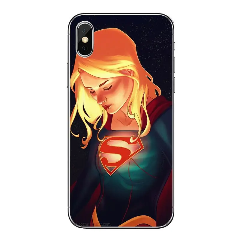 For Nokia 2 3 5 6 8 9 230 3310 2.1 3.1 5.1 7 Plus Supergirl Super Girl Ladies tyndall Pattern Transparent Soft Cases Covers |