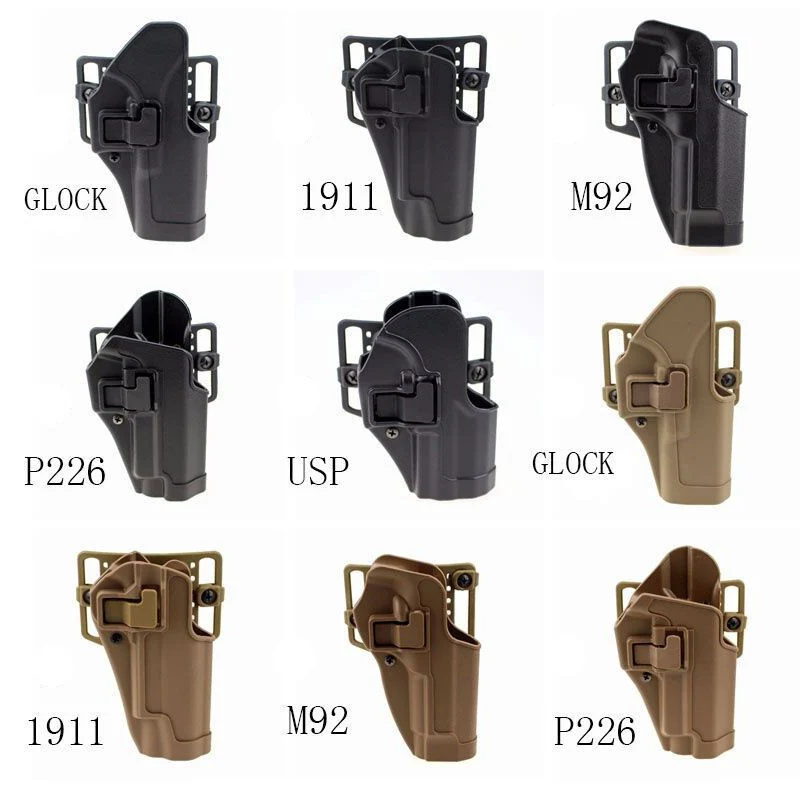 Кобура для пистолета Glock 17 19 HK USP SIG P226 Colt 1911 Beretta M9 M92|Кобуры| |