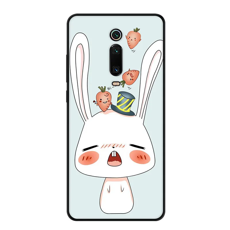 7 For Xiaomi Mi 9T Case Mi 9T Pro Cartoon Printed Soft Black Bumper Silicone TPU Cover For Xiaomi Mi 9T Pro mi9T 9 T Phone Cover - Цвет: 7
