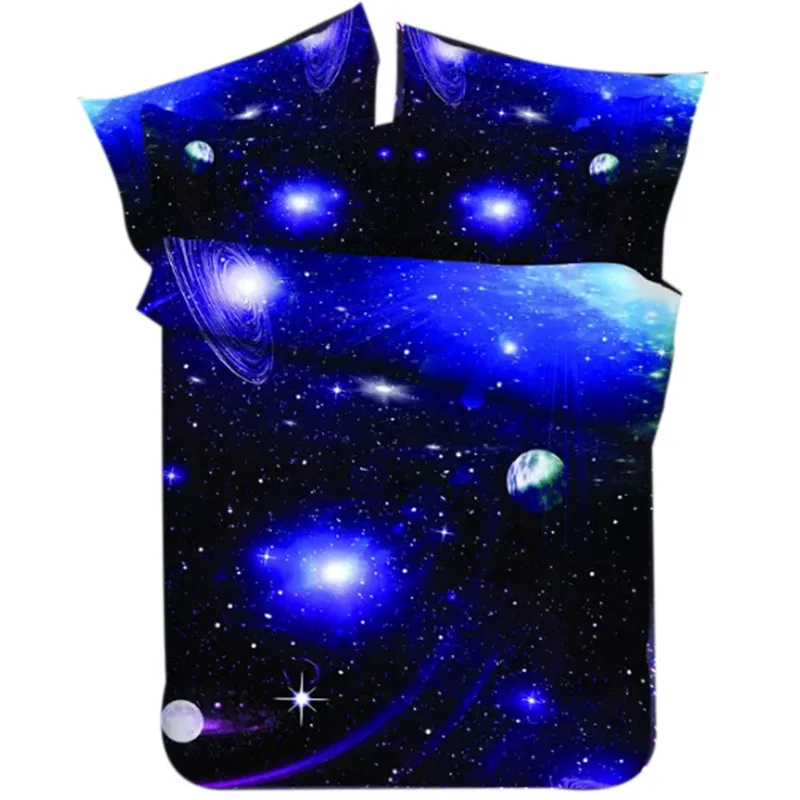 3d Galaxy комплекты постельного белья Королева Размер Вселенная космическое