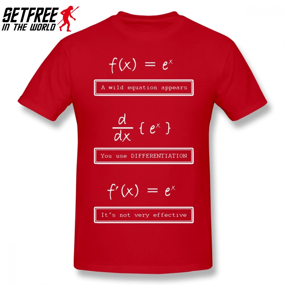 Математика Nerd шутливые забавные Geek Calculus Мужская футболка оверсайз хлопок Пользовательские короткий рукав брендовая одежда