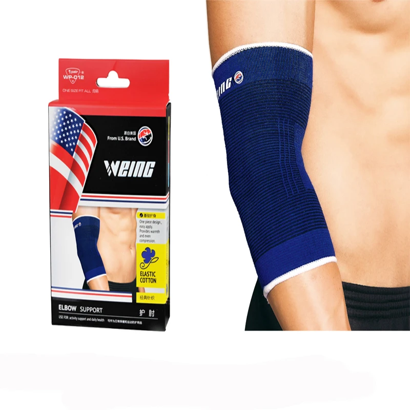 Weing 1 шт. эластичный хлопок налокотник протектор предотвращает мышечную травму
