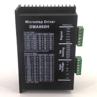 motor microstep driver for cnc router engraving milling machine nema23nema34 86 stepping motor driver 7 2a 36 75vac dma860h