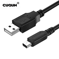 10pcslot black usb charging cable for ds ids i xl3ds3ds xlnew 3dsnew 3ds xl data usb cable