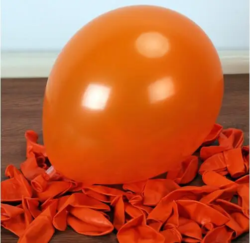 Orange Жемчужные шары 12 дюймов толщиной 2,8 г воздушные шары ко дню рождения украшения шарики для свадьбы розовые белые фиолетовые вечерние шары высокого качества - Цвет: Orange