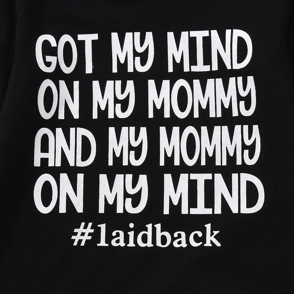 Модные топы с длинными рукавами и надписью для новорожденных мальчиков