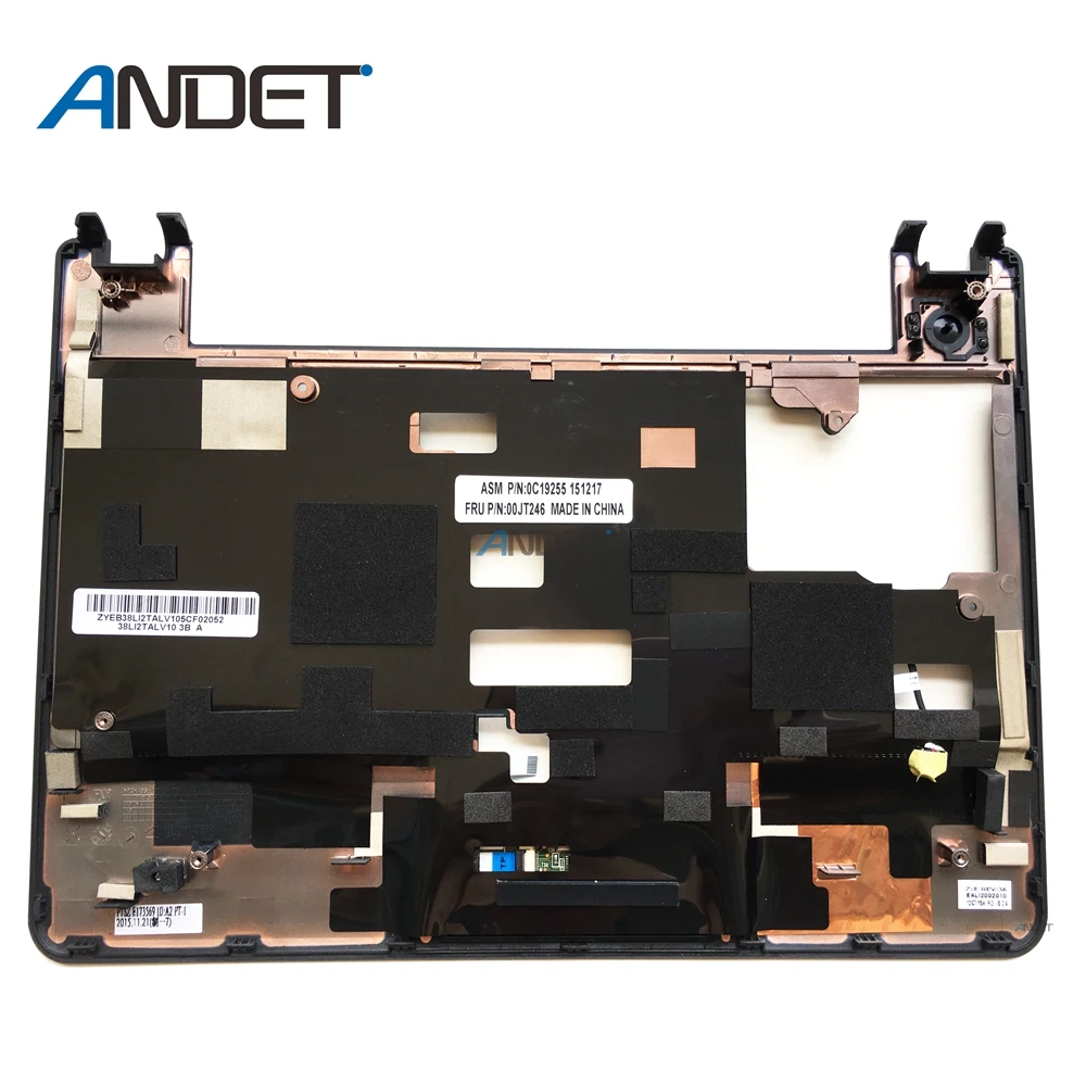 

New Original For Lenovo ThinkPad E130 E135 E145 Bottom Case Base Cover + Palmrest Upper Case KB Bezel with Touch 04Y1208 04W4345