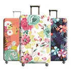 Чехол для чемодана H197, эластичный защитный чехол с цветочным узором для чемоданов размером 18 ''-32'', аксессуары для путешествий