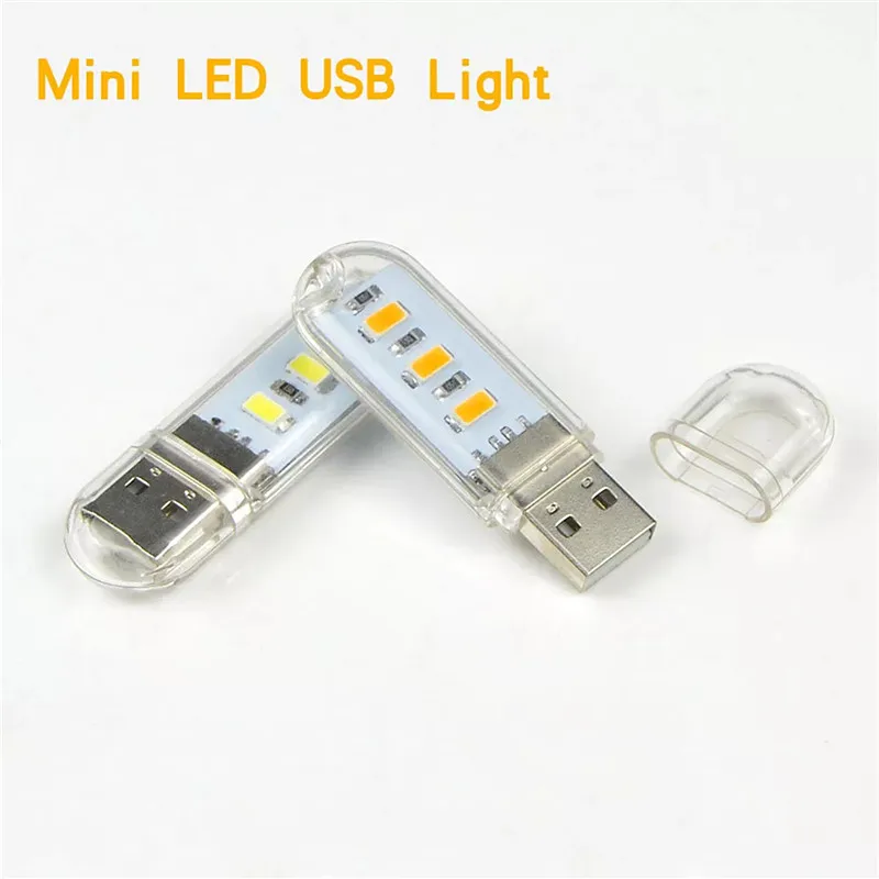 Портативная 5 в мини светодиодная лампа SMD 5730 USB светодиодный светильник Лампада