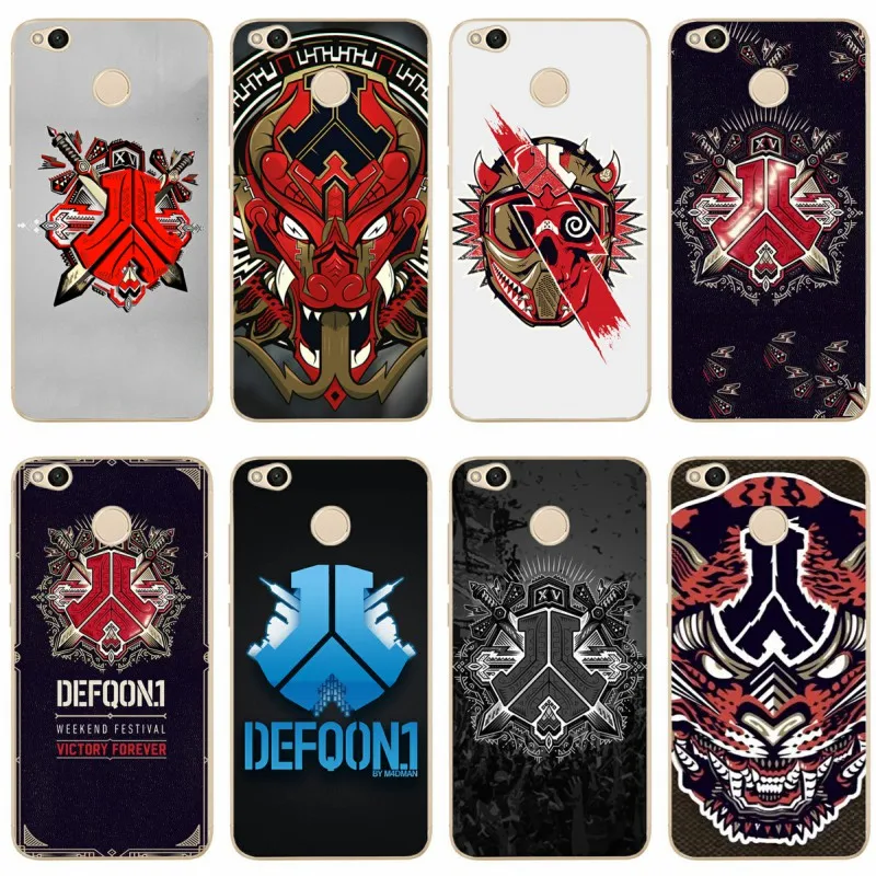 Высококачественный мягкий силиконовый чехол Defqon 1 из ТПУ для redmi4A 4X 5 5a 5Plus note4 xiaomi4
