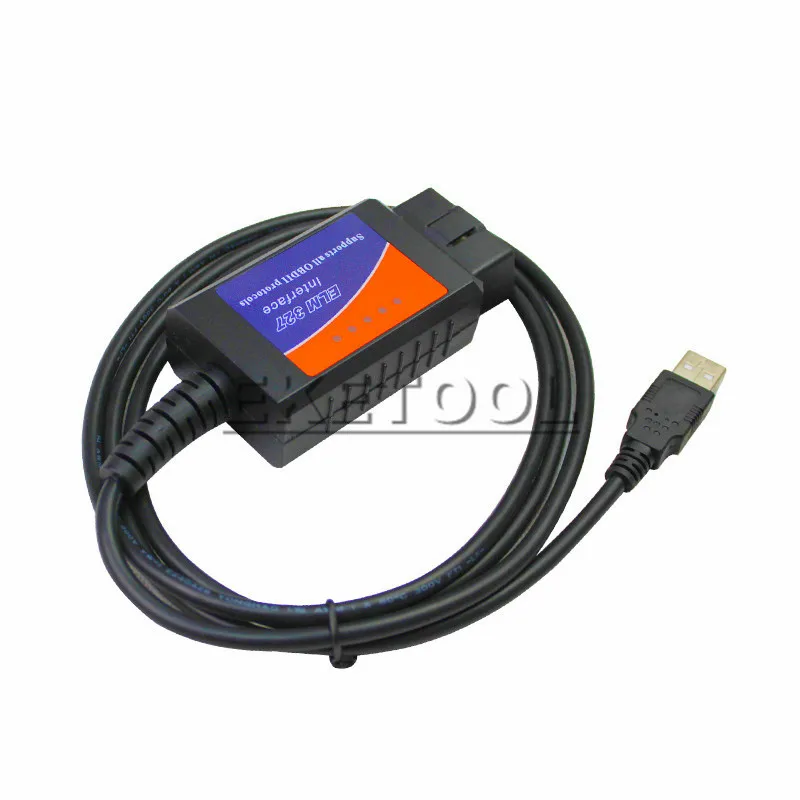 ELM327 USB V1.5 автомобильный диагностический USB кабель интерфейс поддерживает все OBD2 протоколы для Windows ELM 327 USB OBD сканер