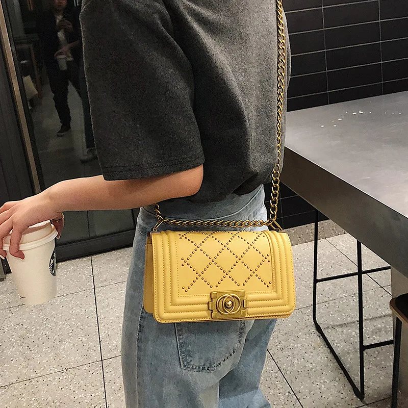 Модная однотонная женская сумка высокого качества сумка-мессенджер Брендовая из